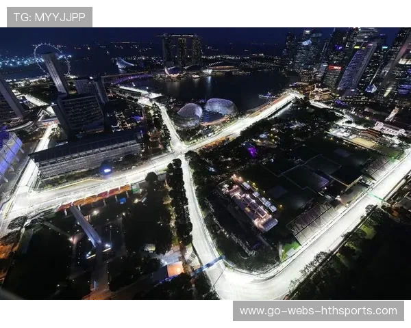 F1赛道夜间灯光秀成为城市新名片